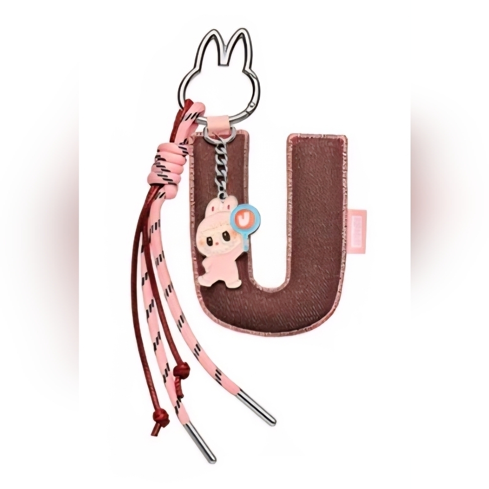 Pop Mart Labubu The Monsters Pin For Love U Letter Pendant Bag Charm